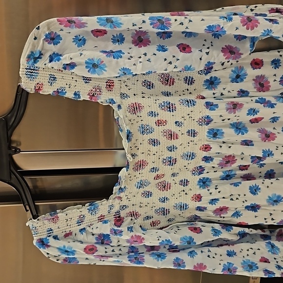 💕LOVESHACKFANCY💕 Miri Midi Dress ~ Deep Cotton Candy 1000% Cotton Size P NWT - Picture 12 of 16